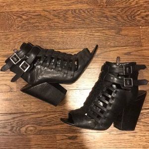 Vince Camuto Cage Ankle Heels